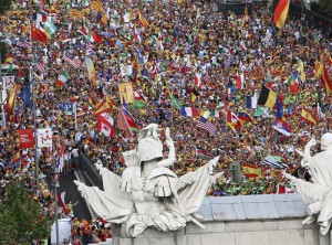 manifestazione madrid