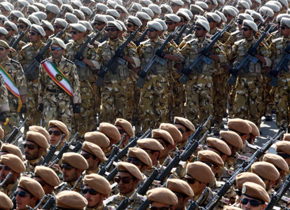 iran truppe
