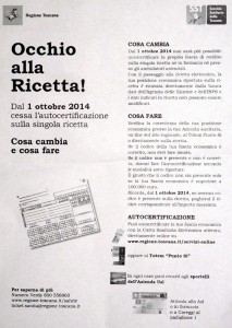 Occhio alla ricetta